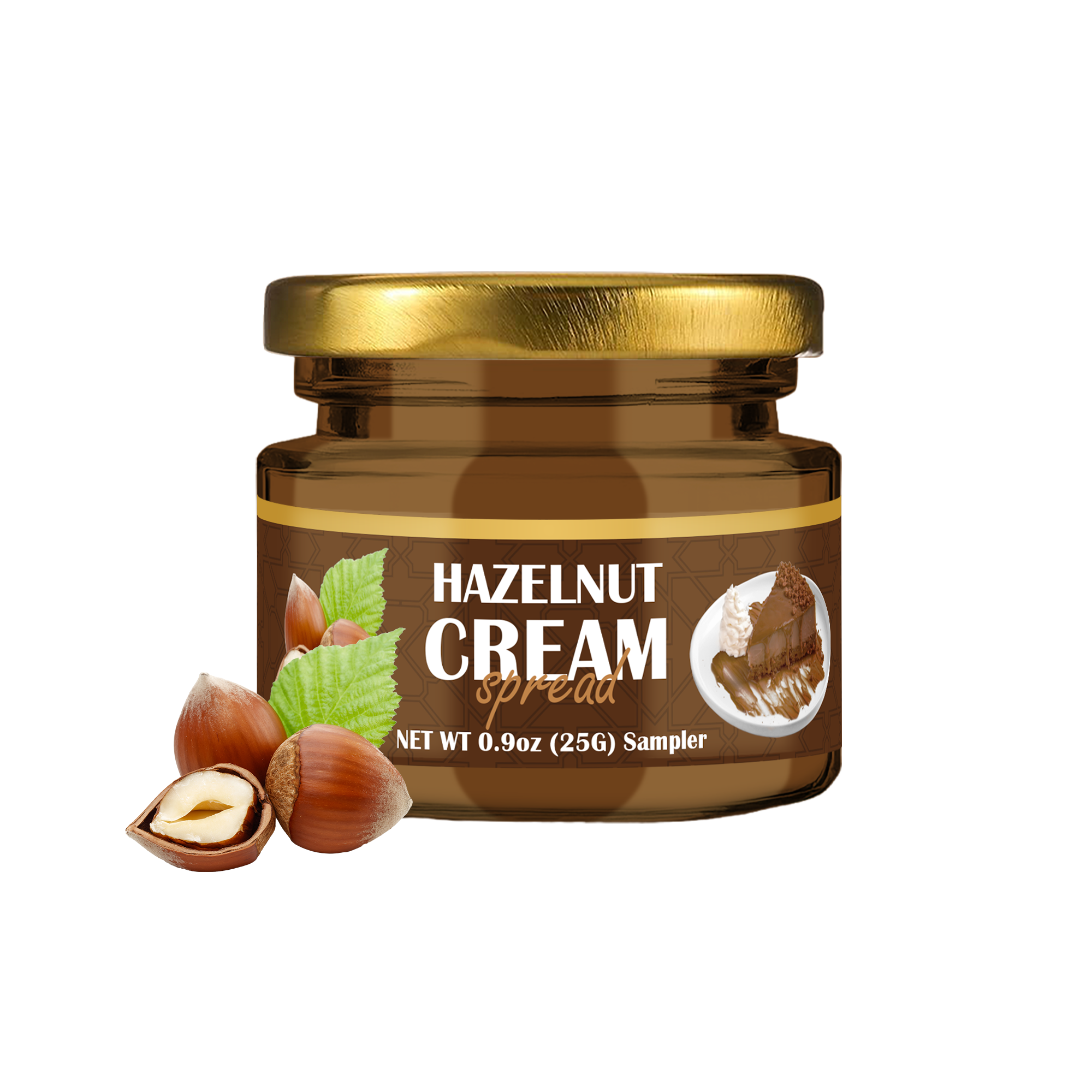 Hazelnut Spread Sampler Net Wt 25g – Lovetta