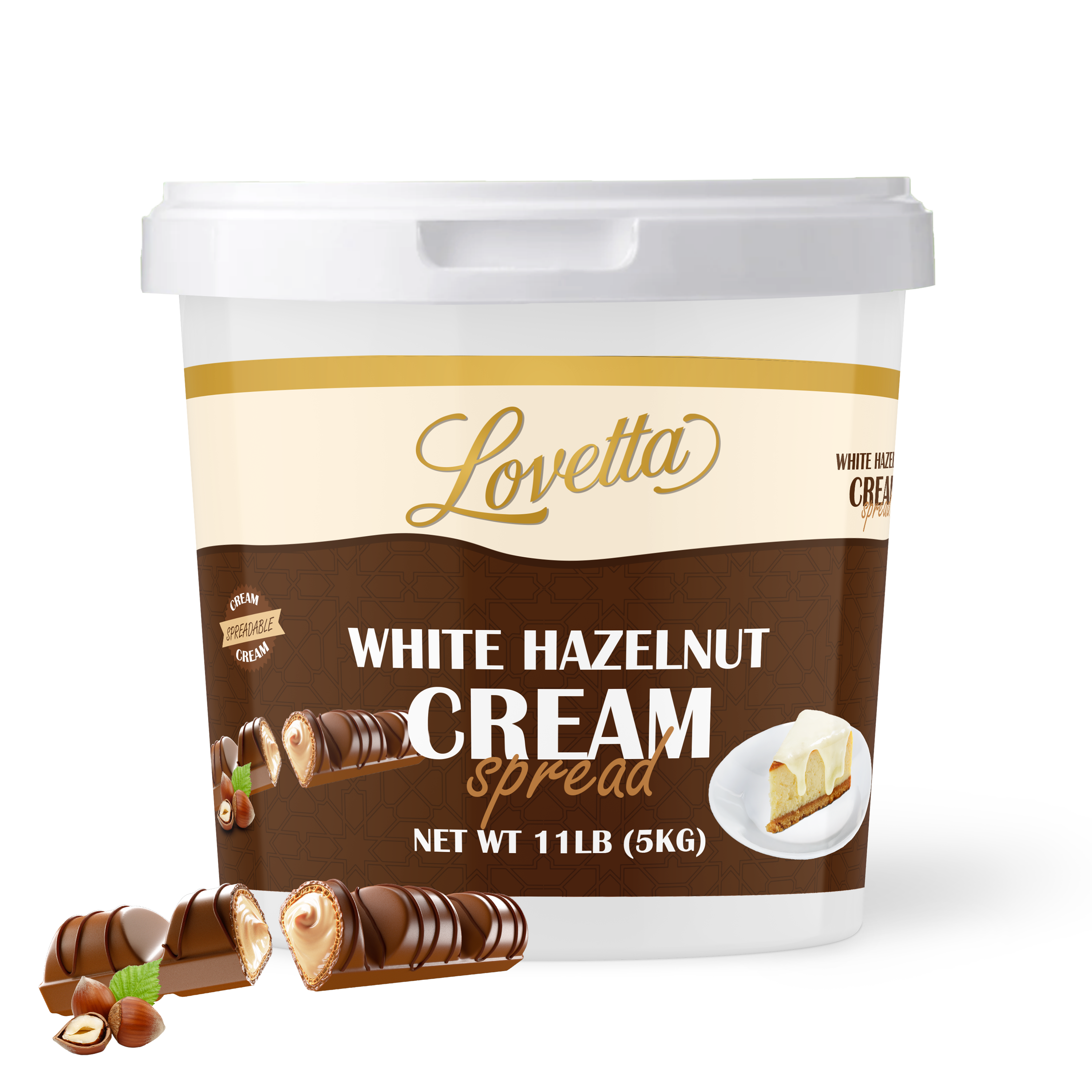 Bueno White Hazelnut Cream - 11lb – Lovetta