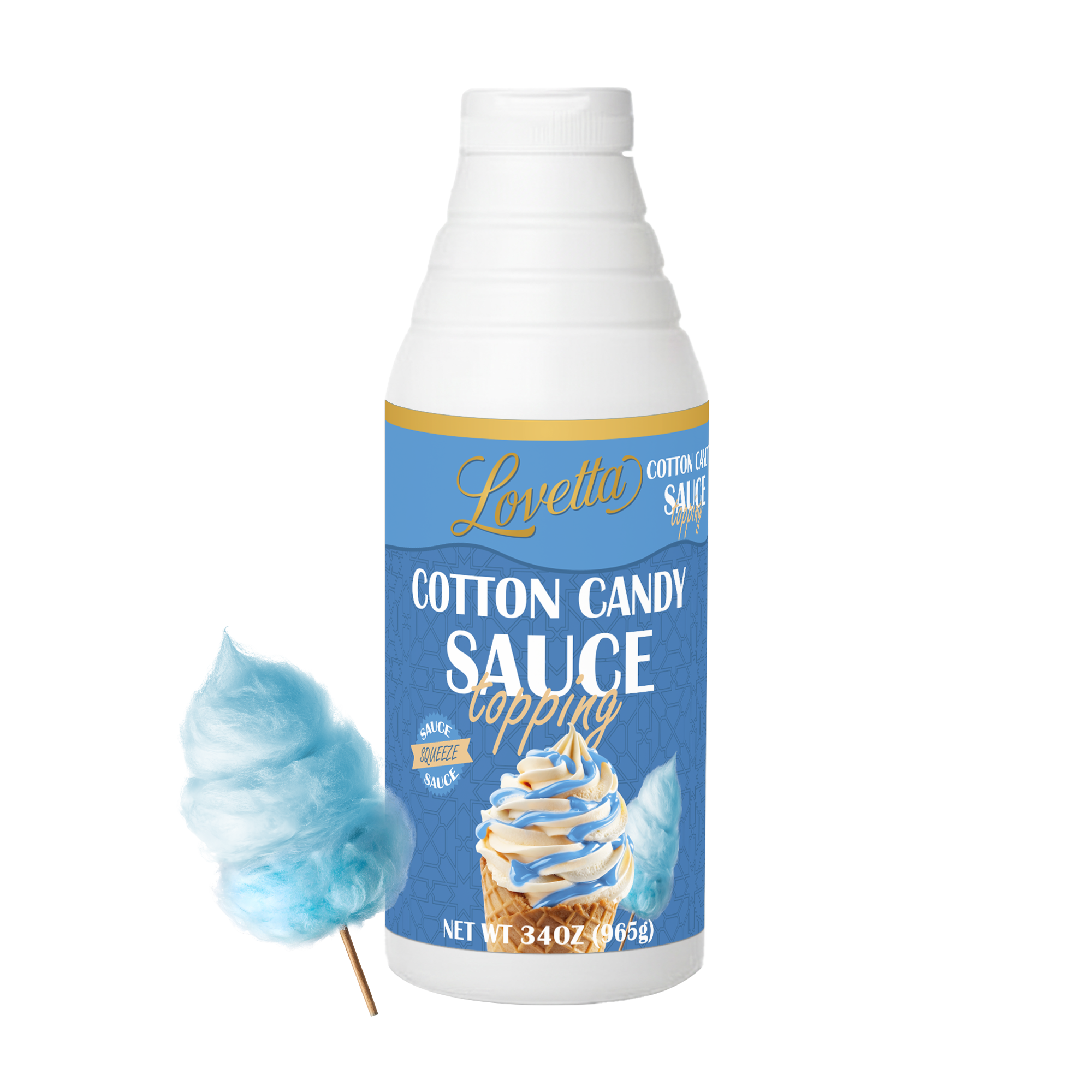 Cotton Candy Sauce - 34oz – Lovetta