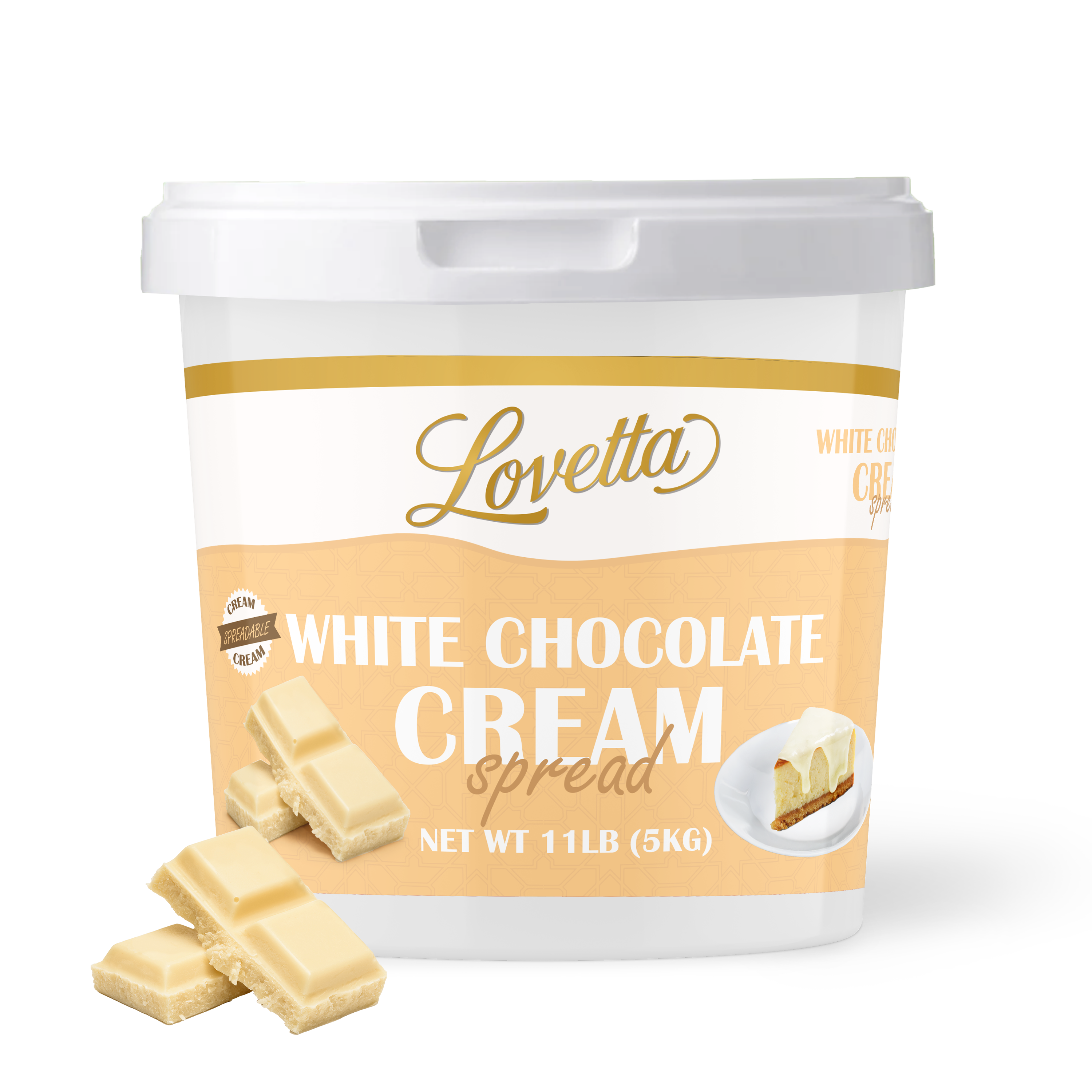 White Chocolate Cream – 11lb – Lovetta