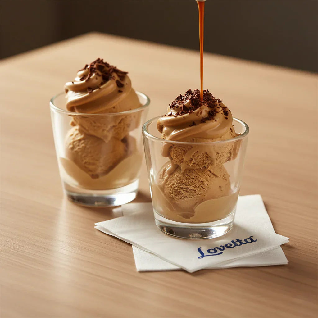 Cappuccino Cream Affogato Cups