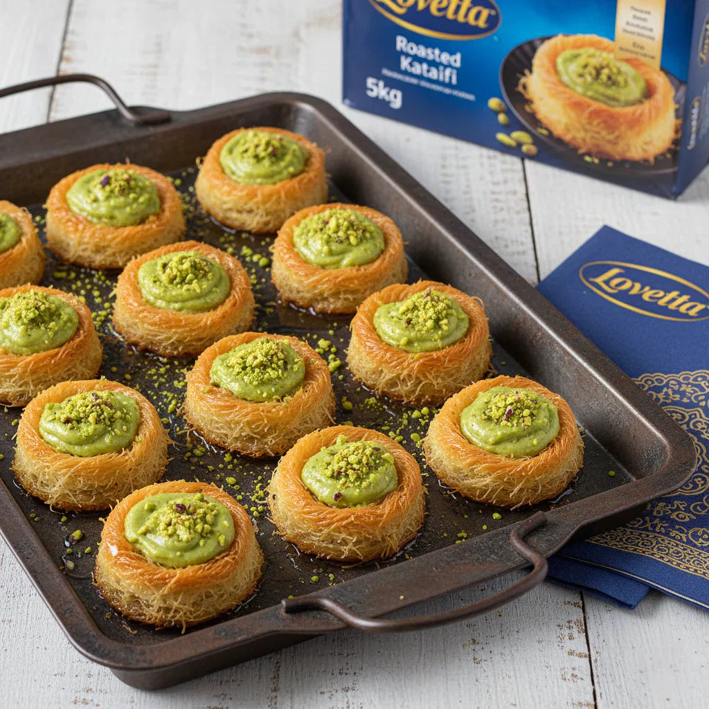 Kataifi Pistachio Nests