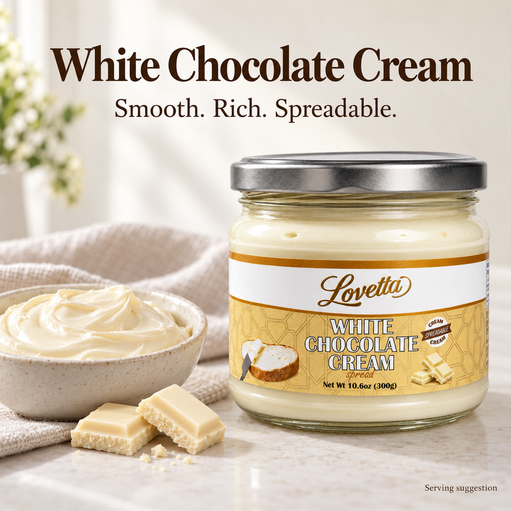 White Chocolate Cream 10.6oz (300g) Jar