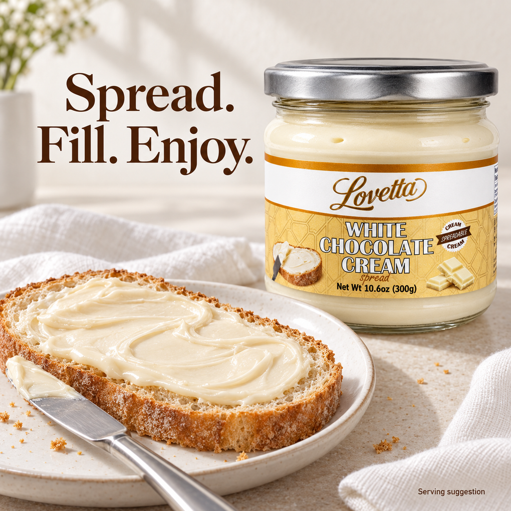 White Chocolate Cream 10.6oz (300g) Jar