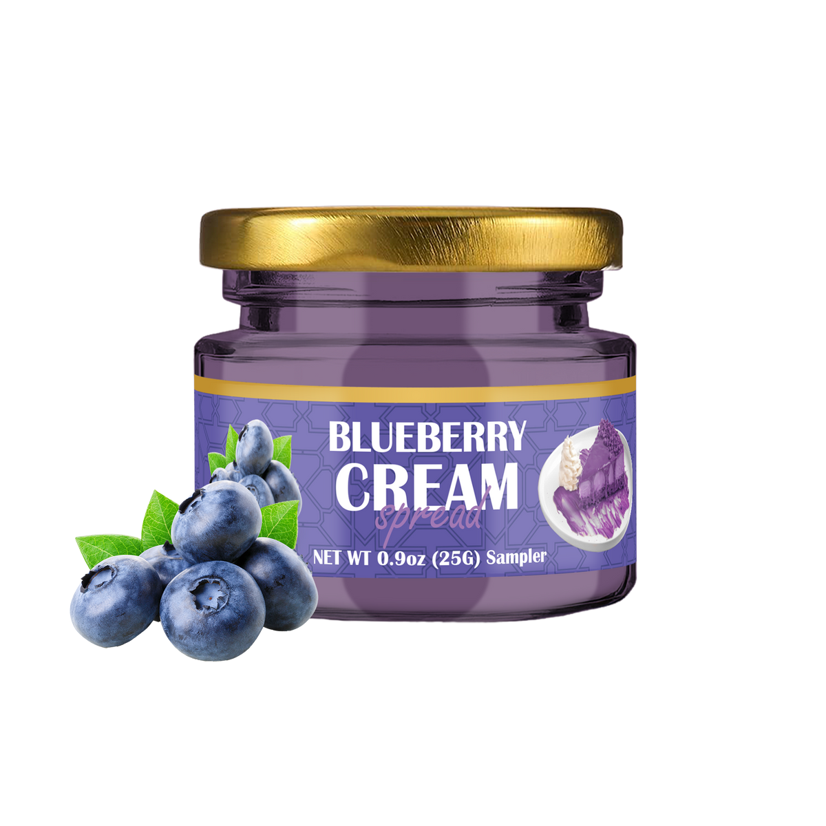 Blueberry Spread Sampler Net Wt 25g – Lovetta