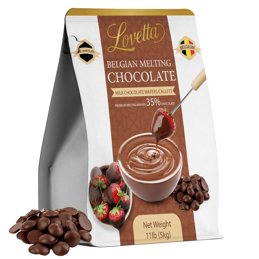 Belgian Milk Chocolate Callets (35%) – 11lb