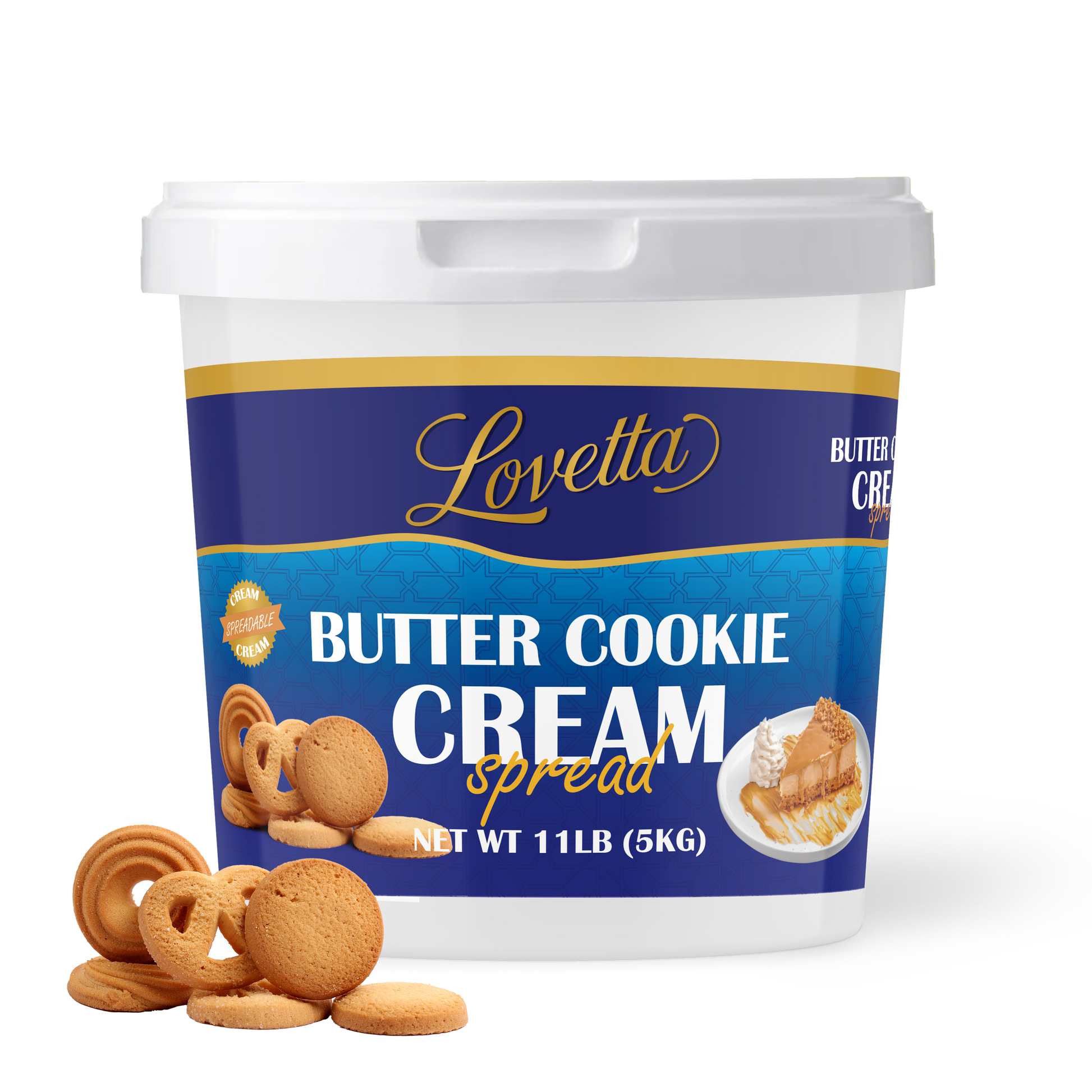 Danish Butter Cookie Cream – 11lb