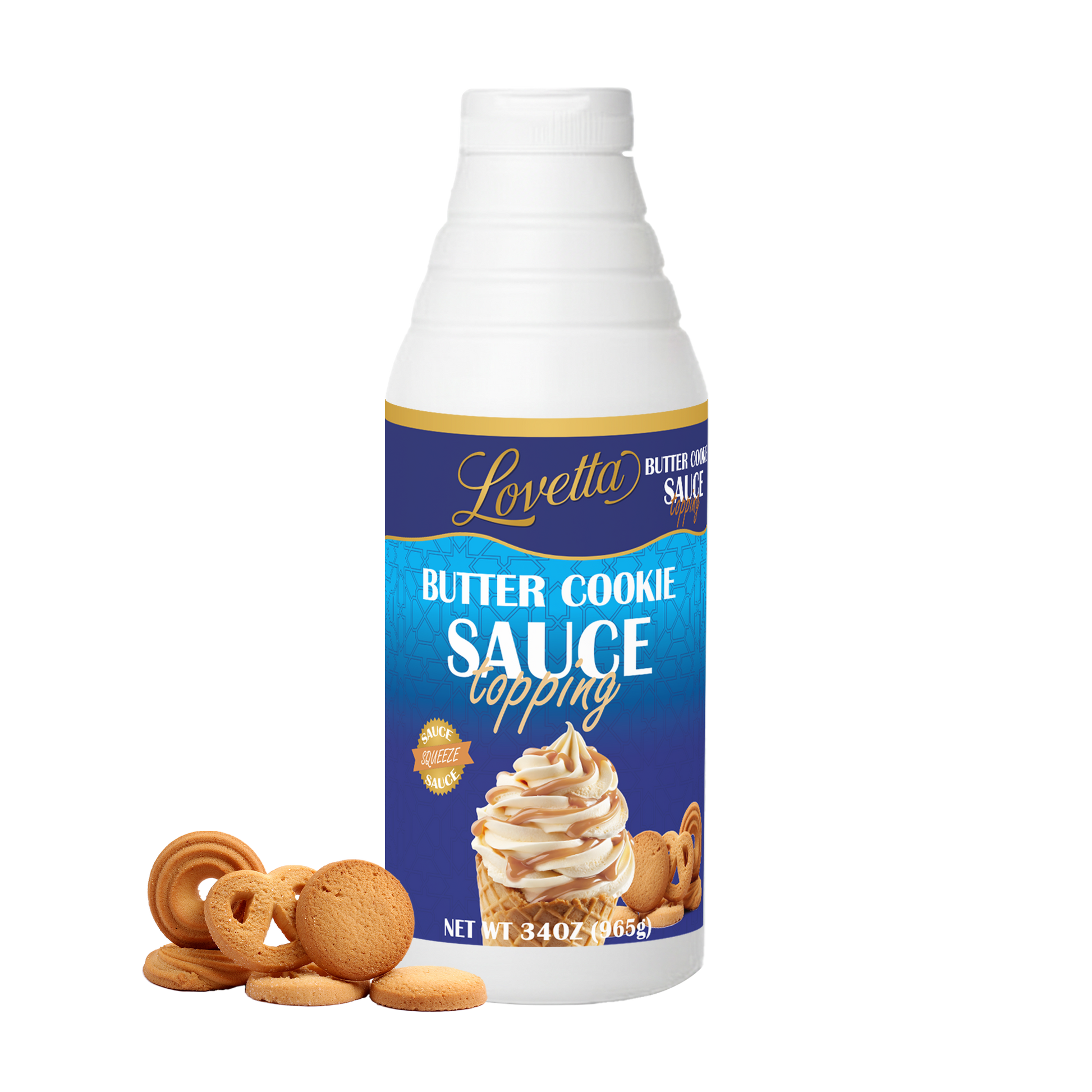 Danish Butter Cookie Sauce – 34oz