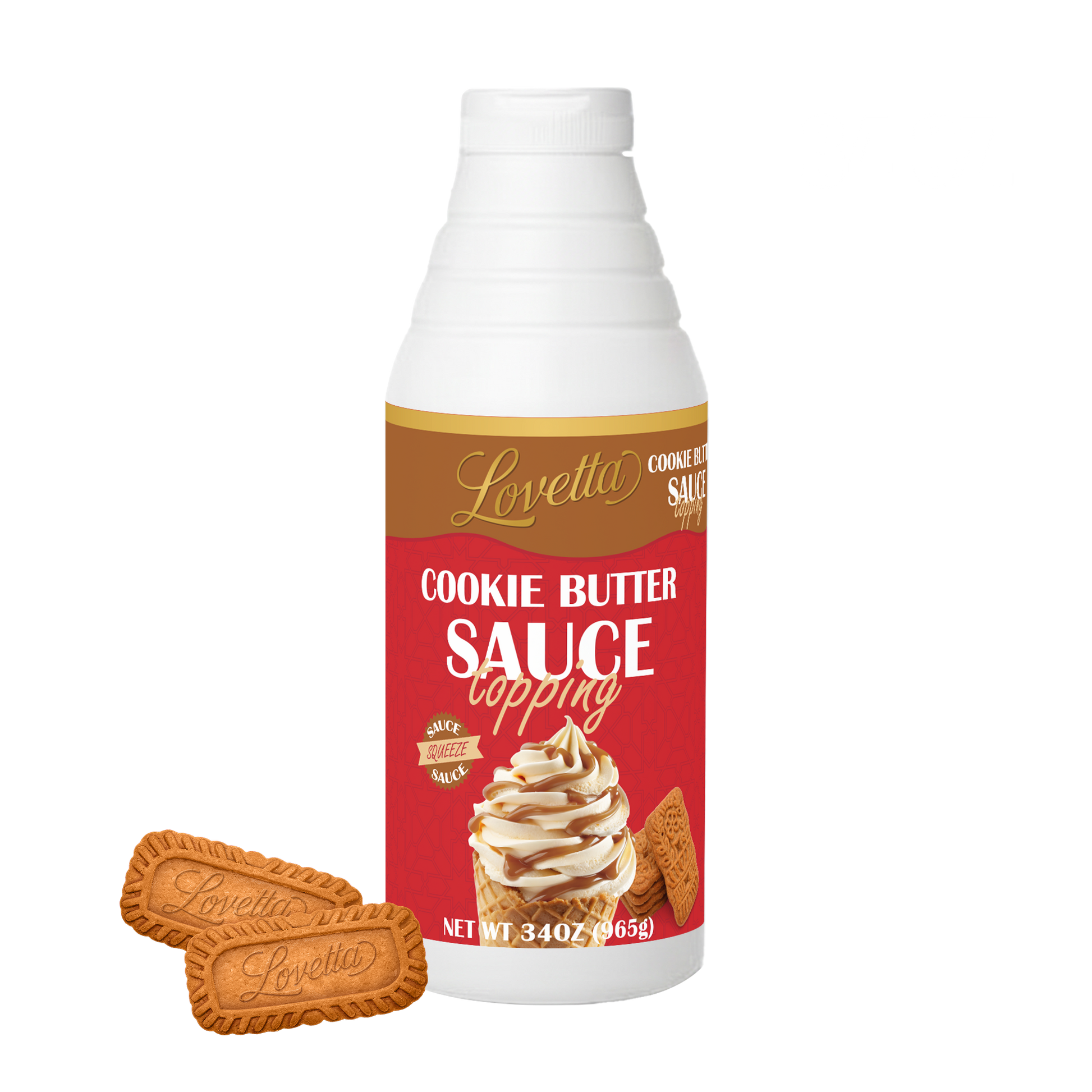 Cookie Butter Sauce – 34oz