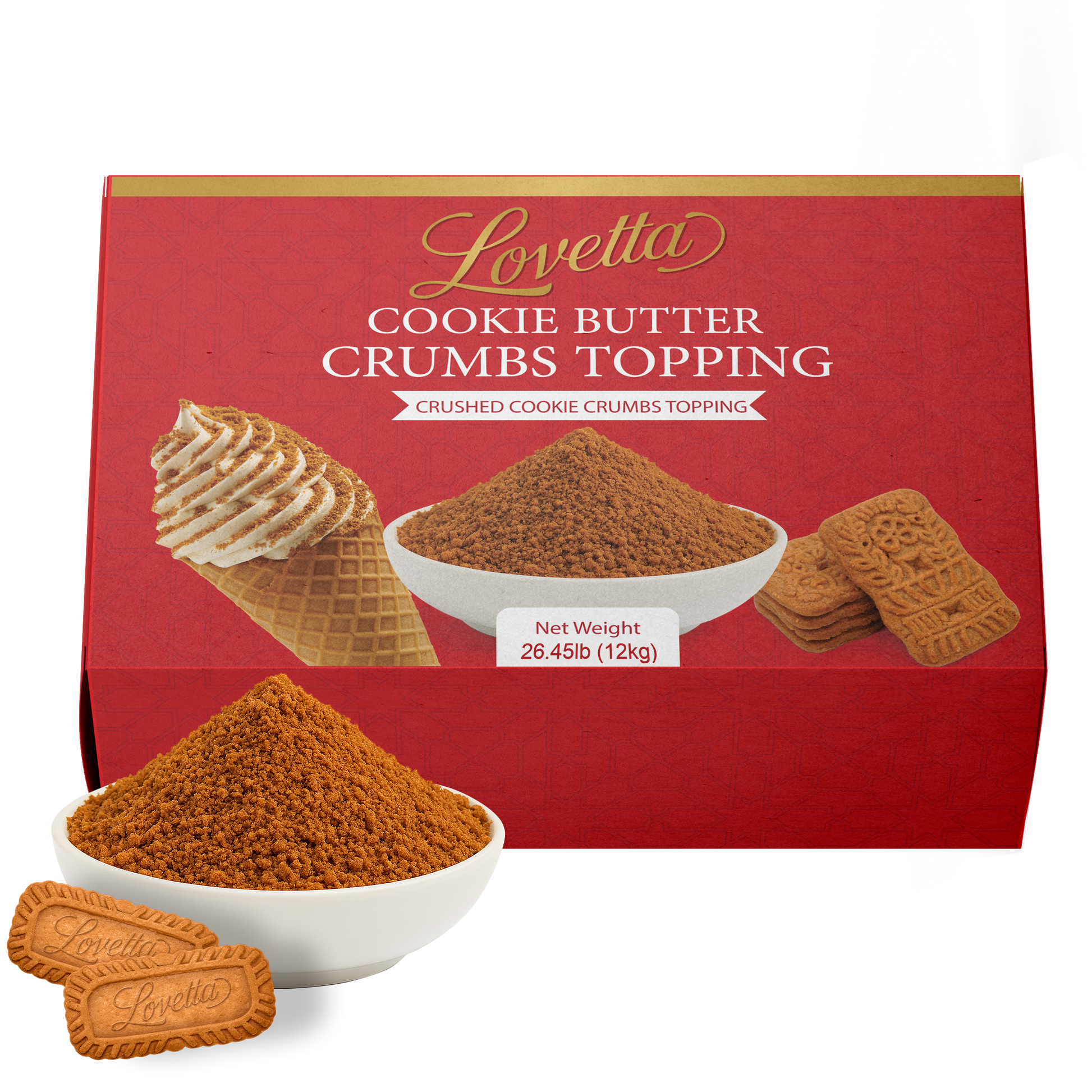 Cookie Butter Biscuit Crumbs – 26.45lb