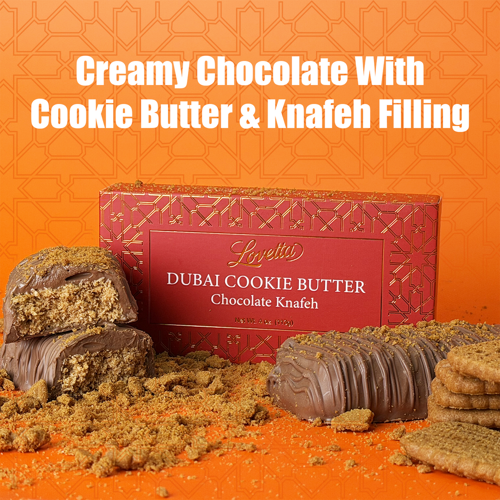 Dubai Cookie Butter Knafeh Chocolate – 4oz