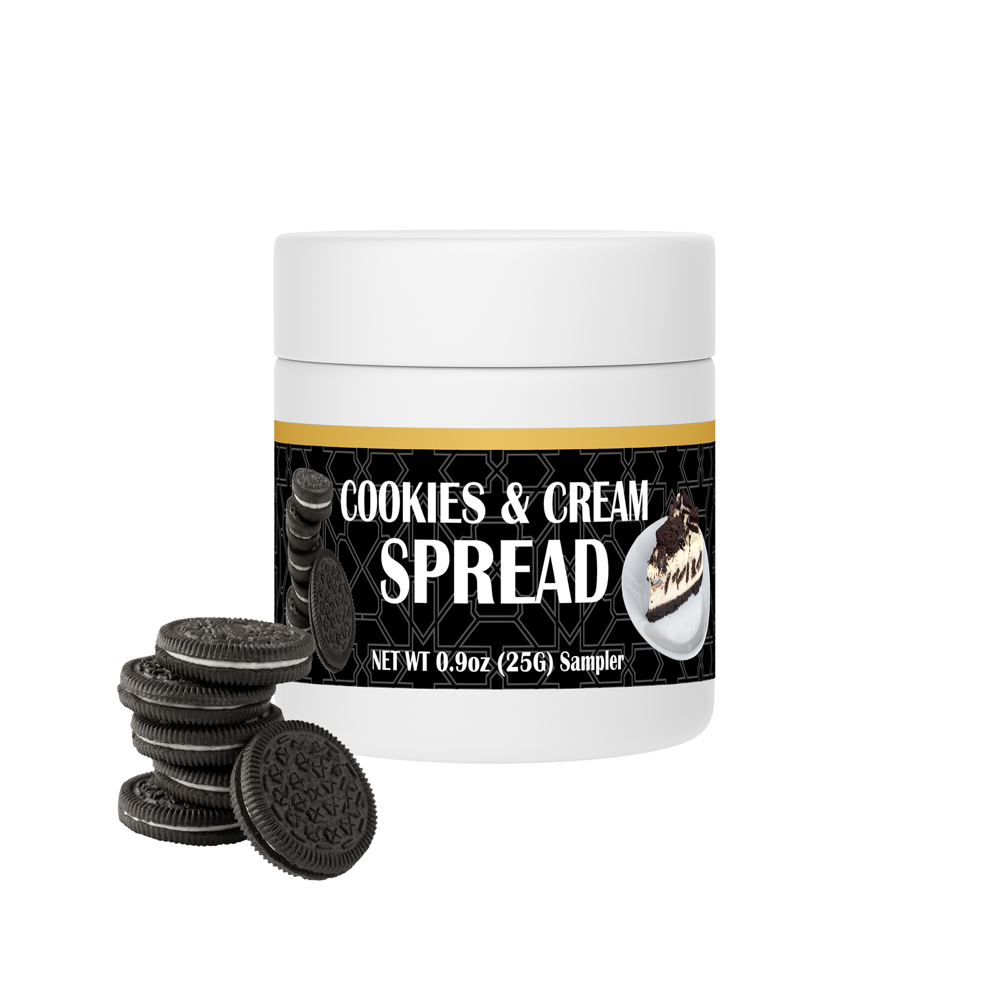 Cookies & Cream Spread Sampler Net Wt 50g