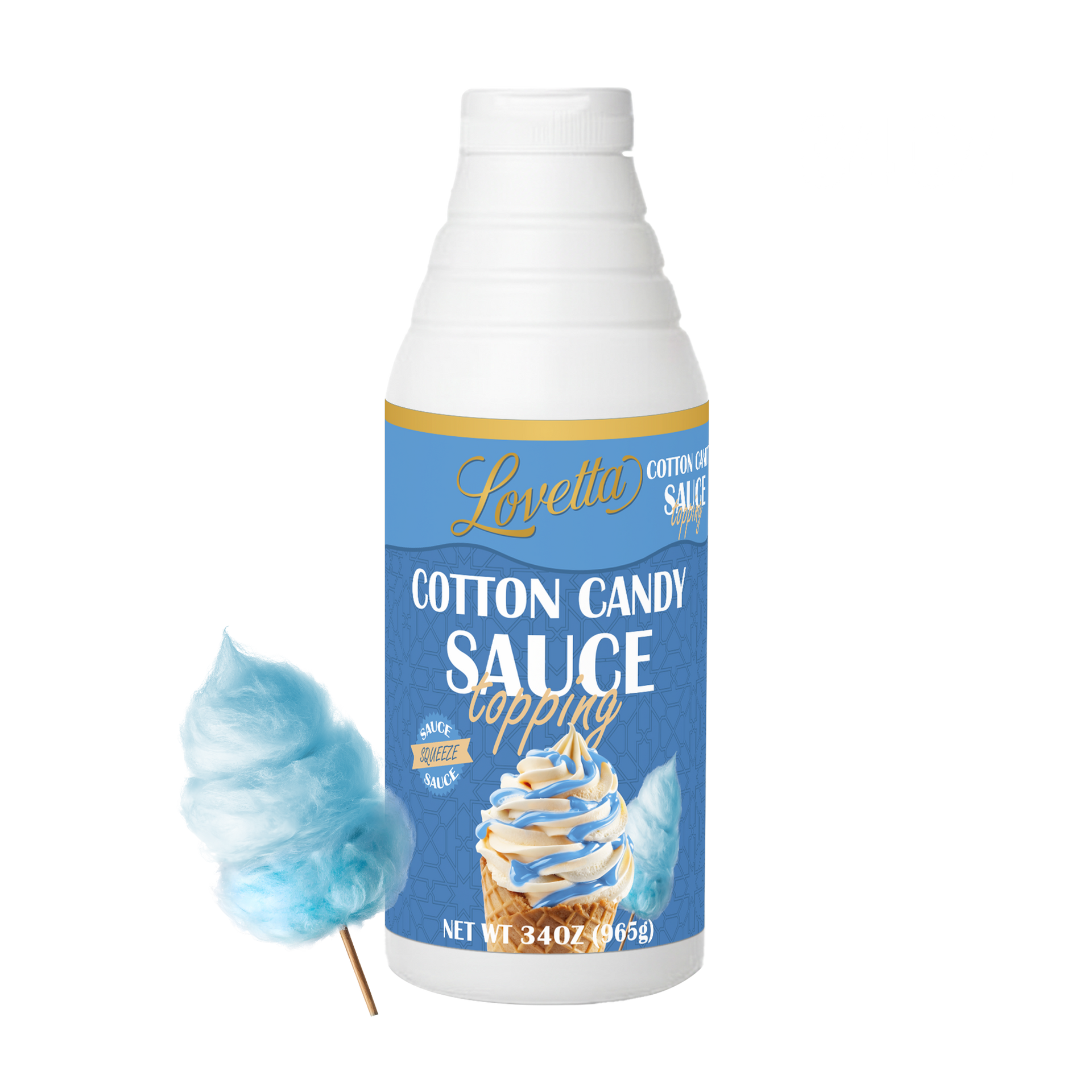 Cotton Candy Sauce - 34oz – Lovetta