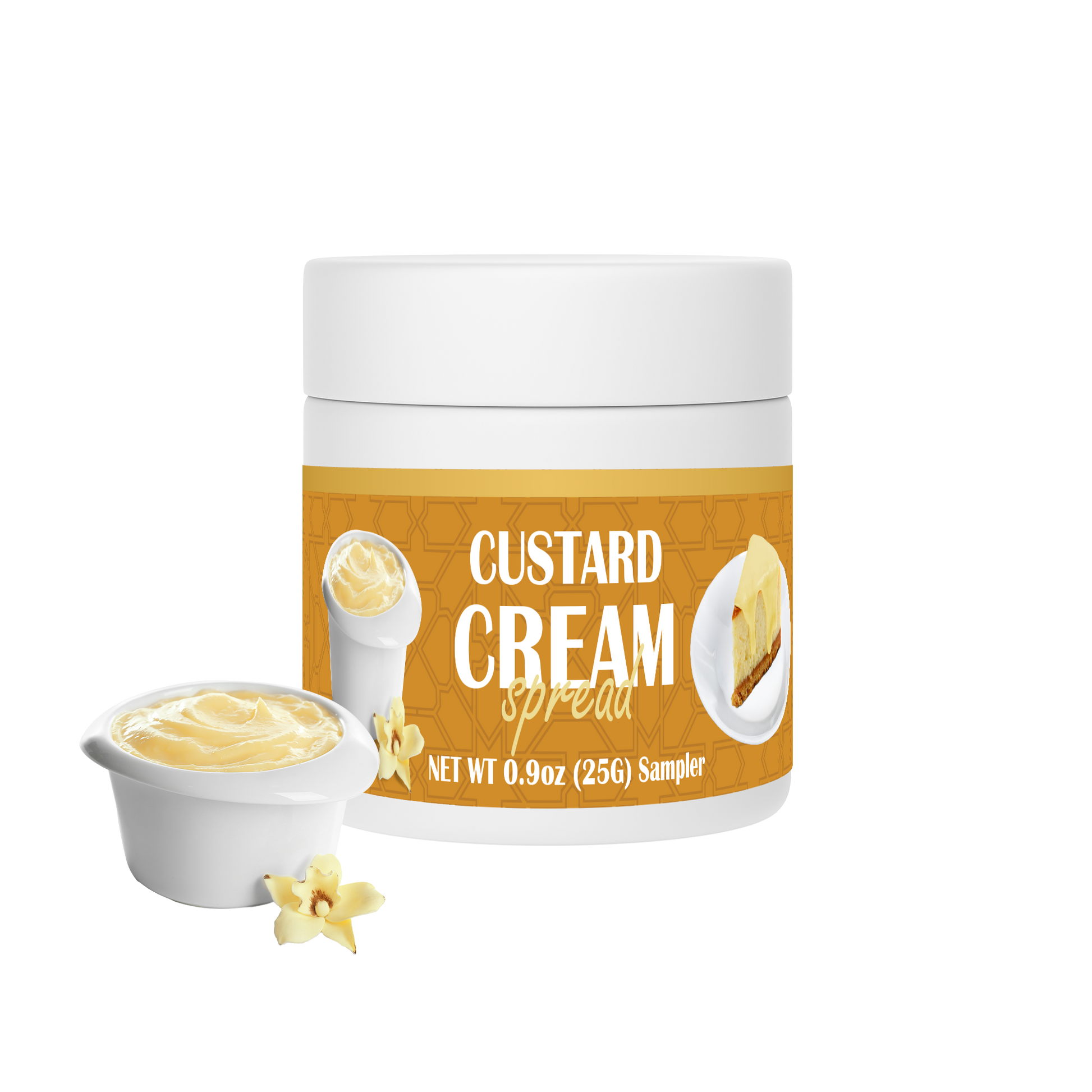 Custard Spread Sampler Net Wt 50g