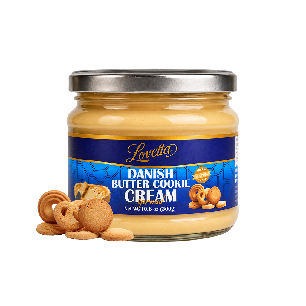 Danish Butter Cookie Cream 10.6oz (300g) Jar