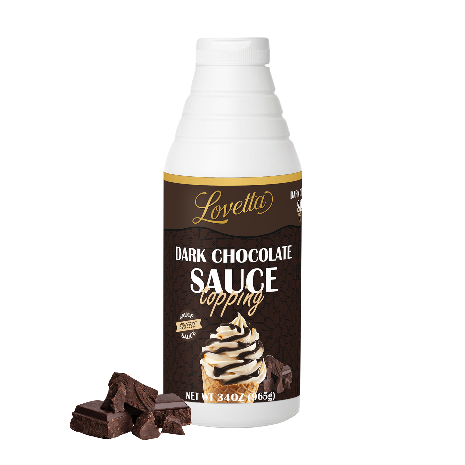 Dark Chocolate Sauce – 34oz