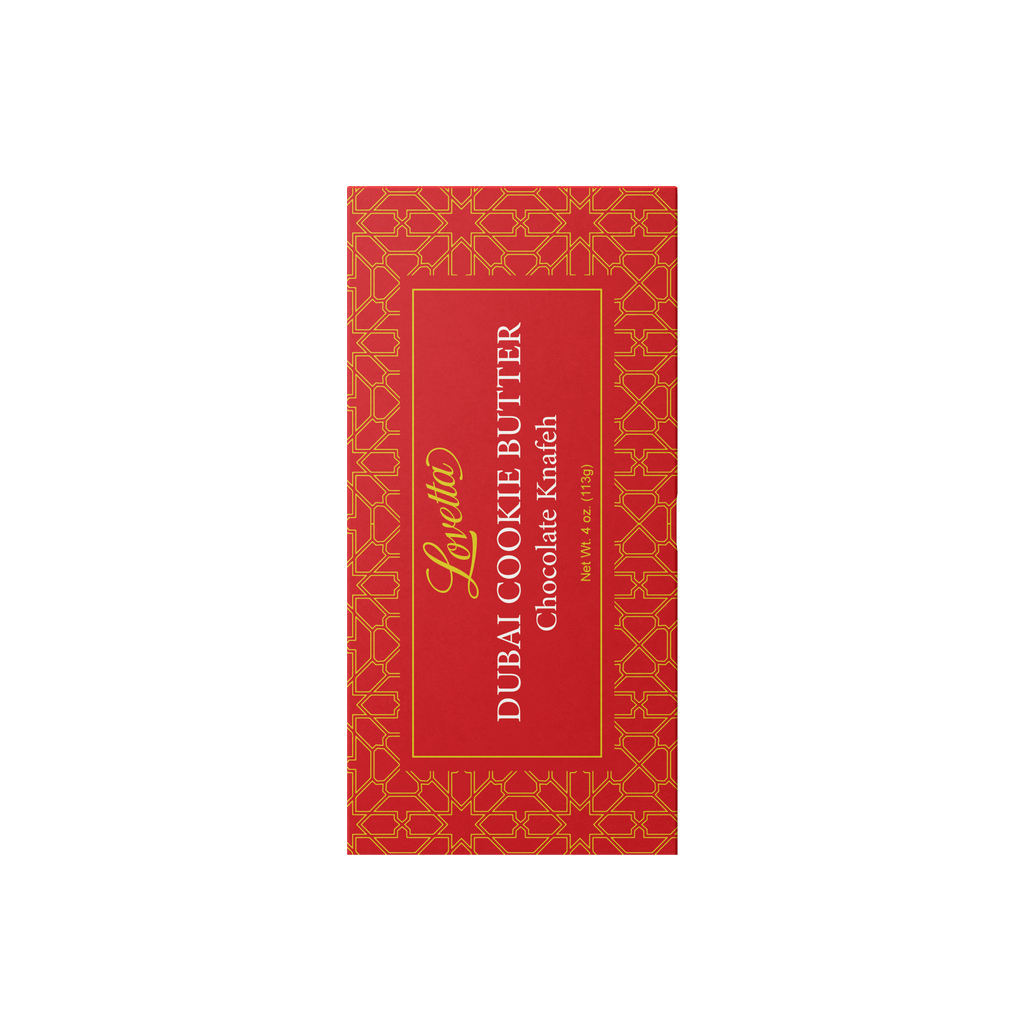 Dubai Cookie Butter Knafeh Chocolate – 4oz