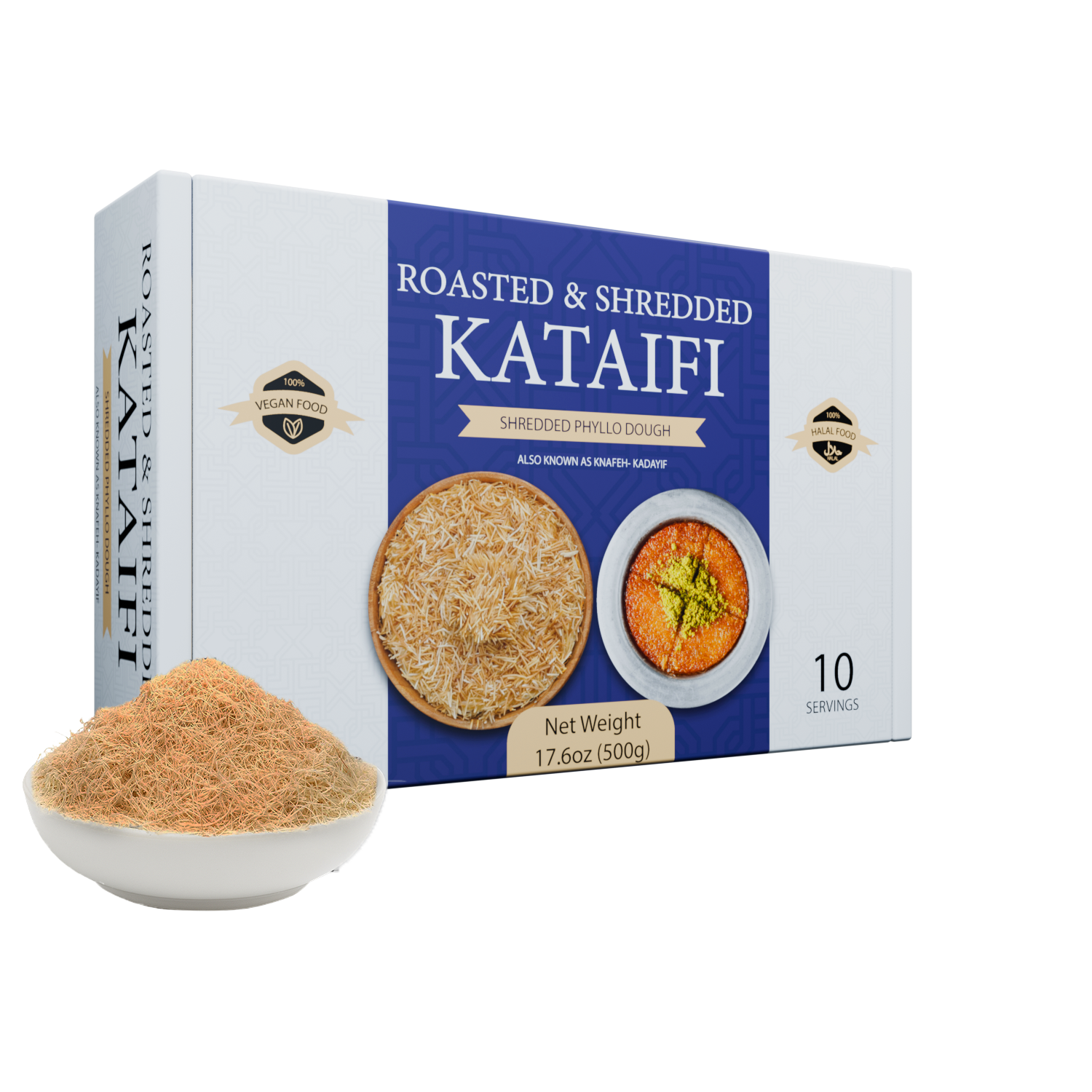 Roasted Shredded Kataifi - 1.1lb