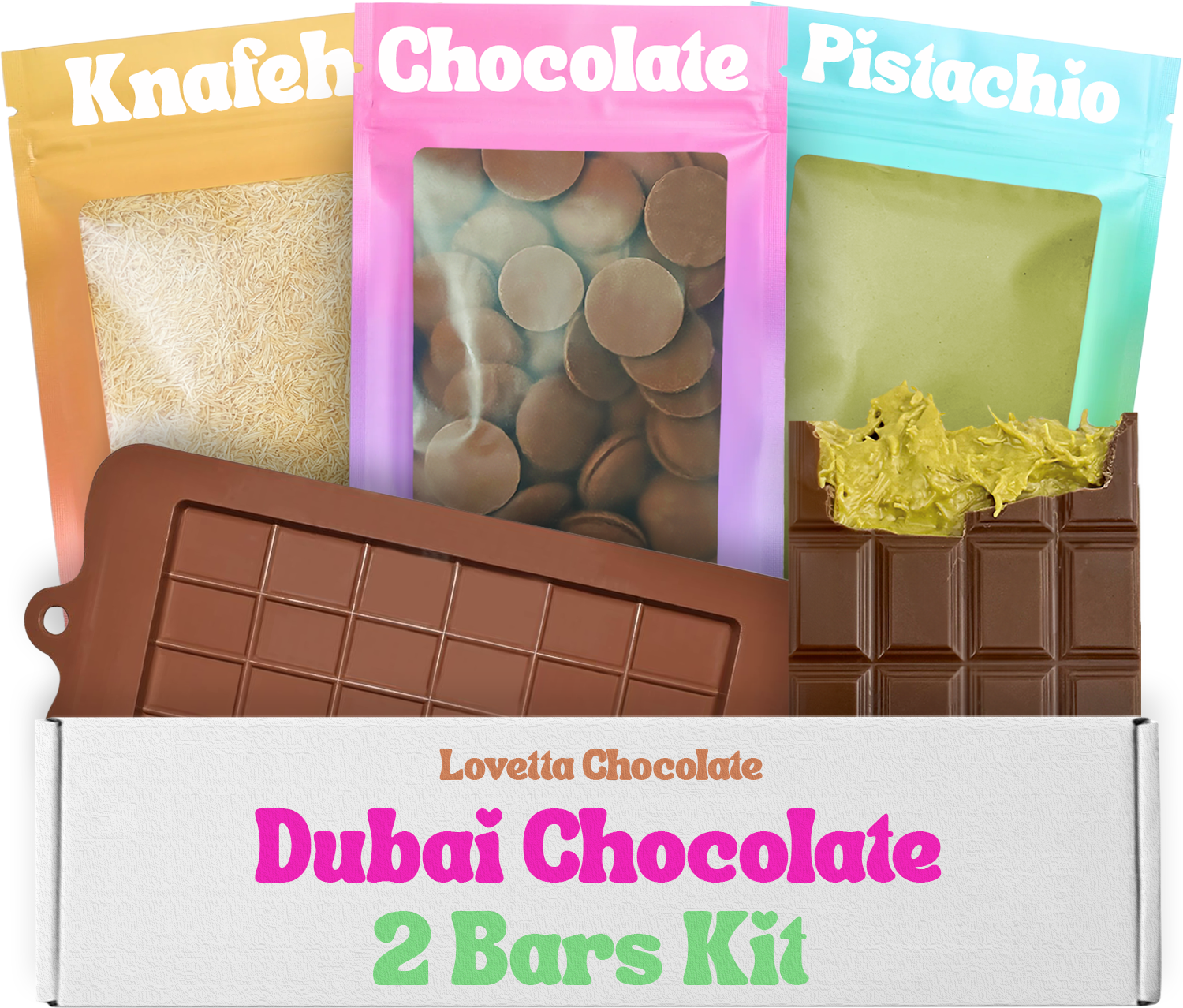 Dubai Chocolate Making Kit