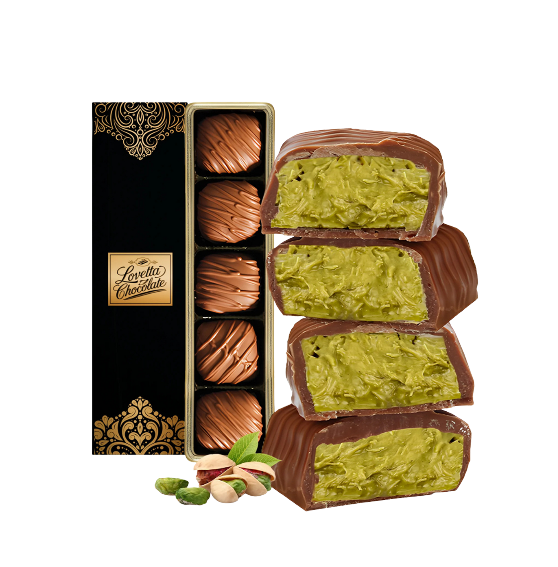 Luxury Dubai Chocolate Mini Bites