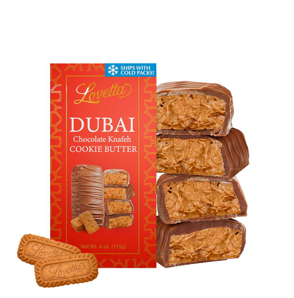 Dubai Cookie Butter Knafeh Chocolate – 4oz