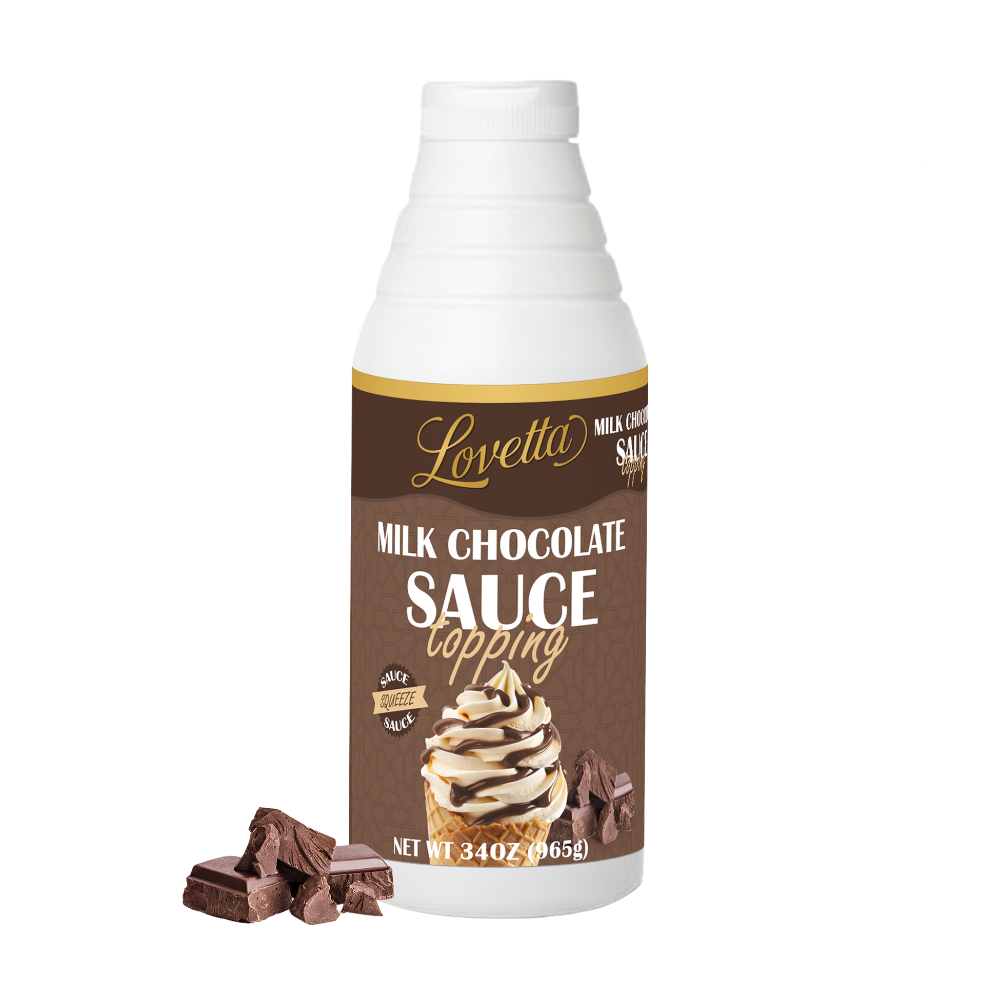 Milk Chocolate Sauce – 34oz
