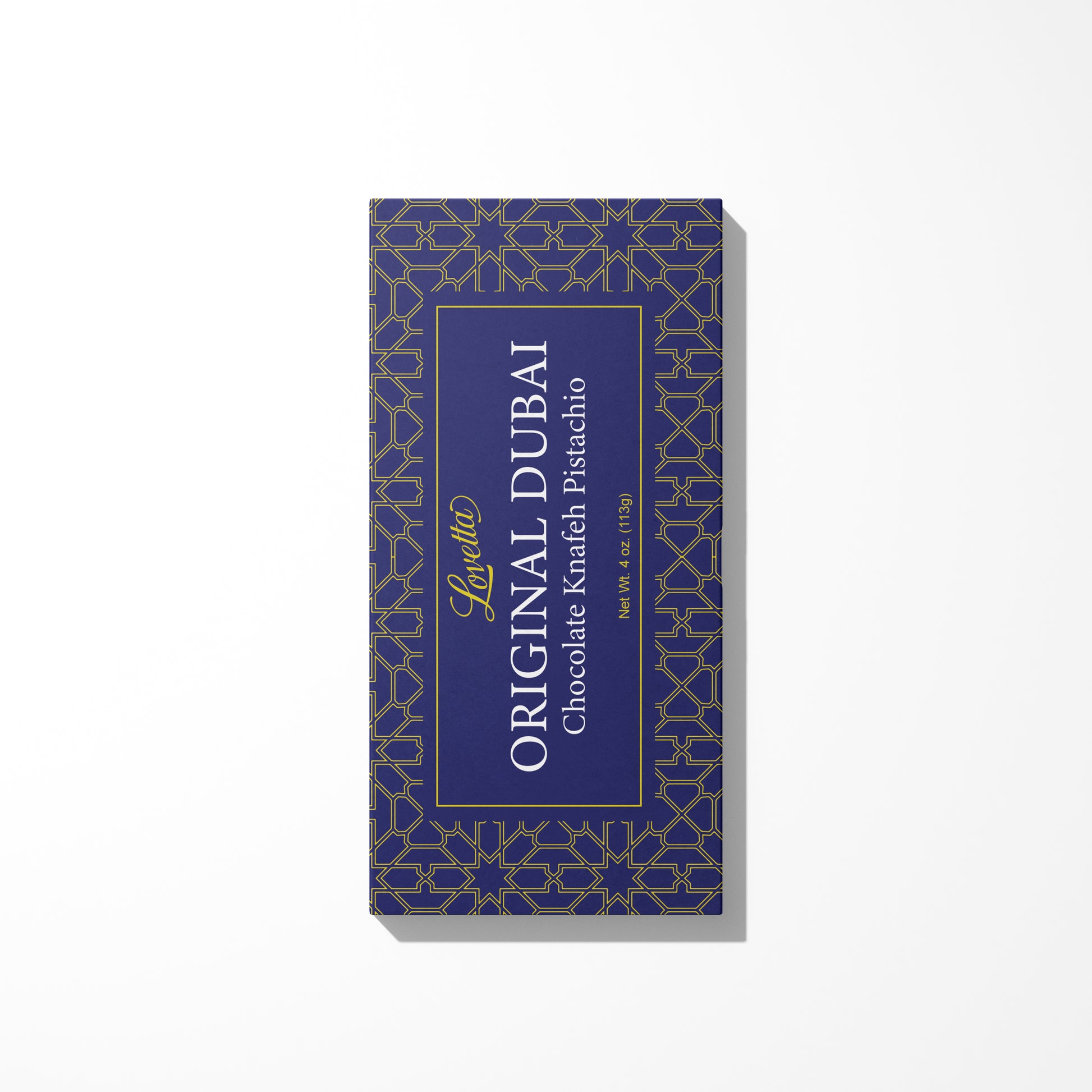 Dubai Pistachio Knafeh Chocolate – Case of 12 (4oz)