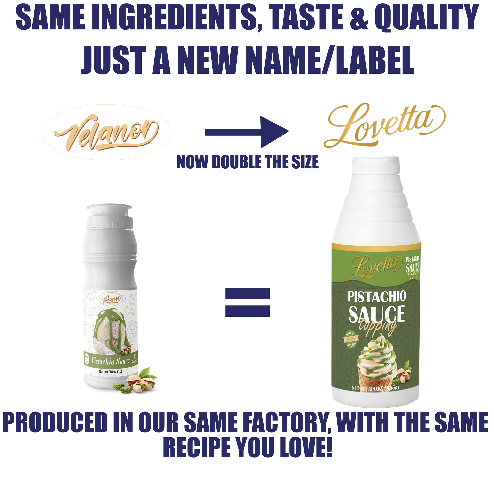 Pistachio Sauce – 34oz