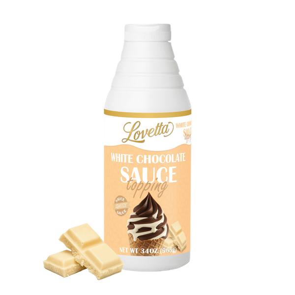 White Chocolate Sauce - 34oz – Lovetta
