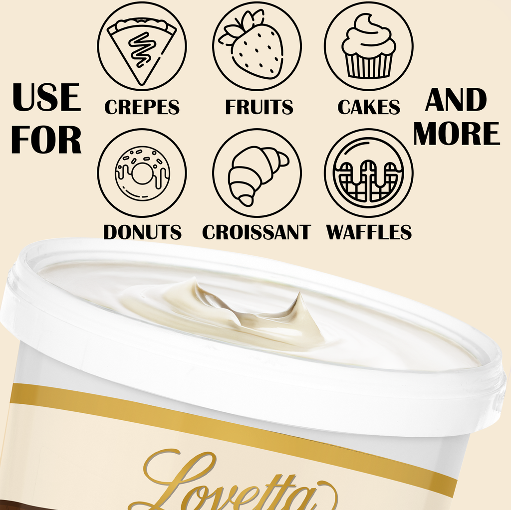 Bueno White Hazelnut Cream - 11lb