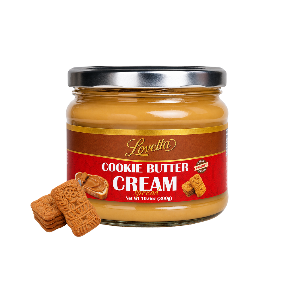 Cookie Butter Cream 10.6oz (300g) Jar