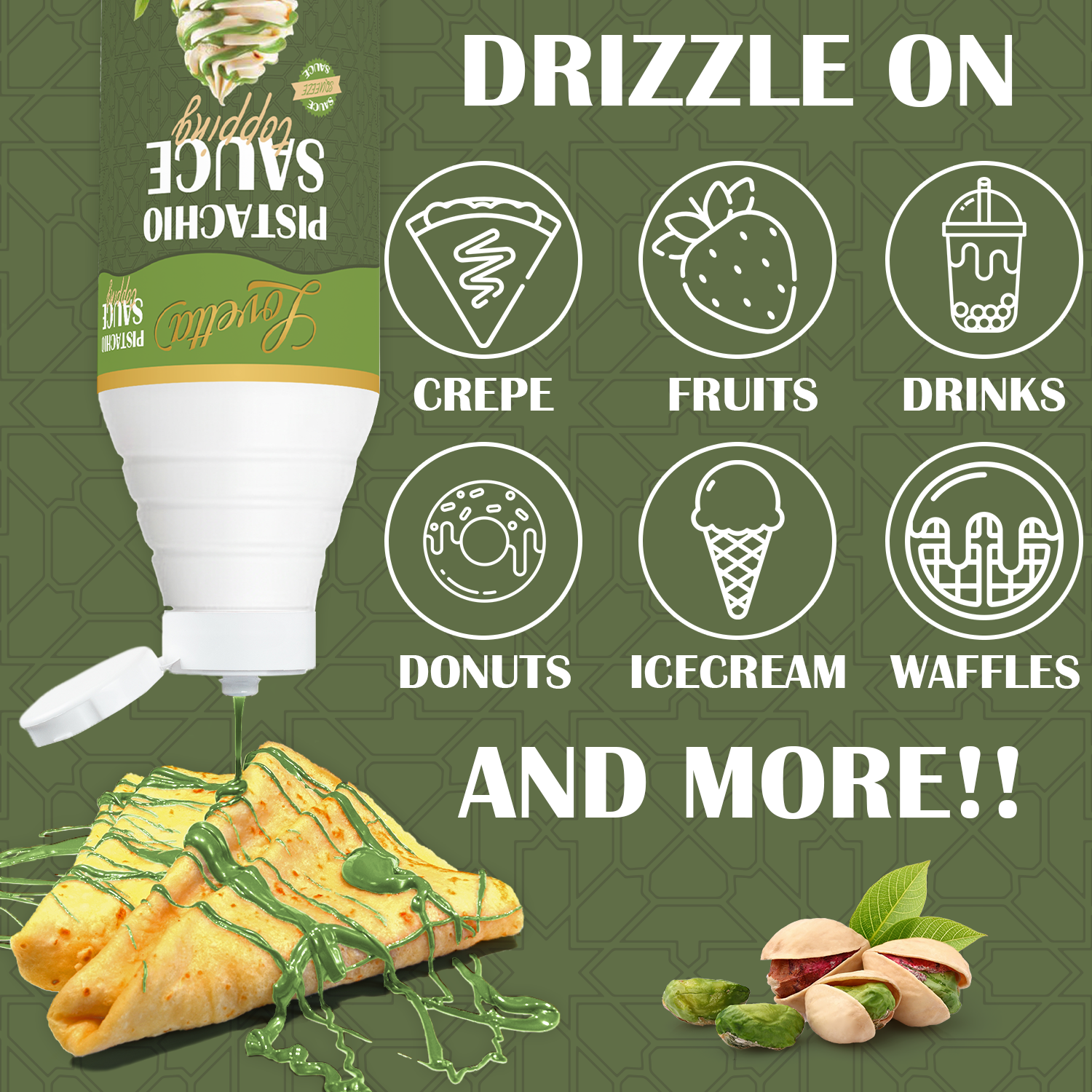 Pistachio Sauce - 34oz